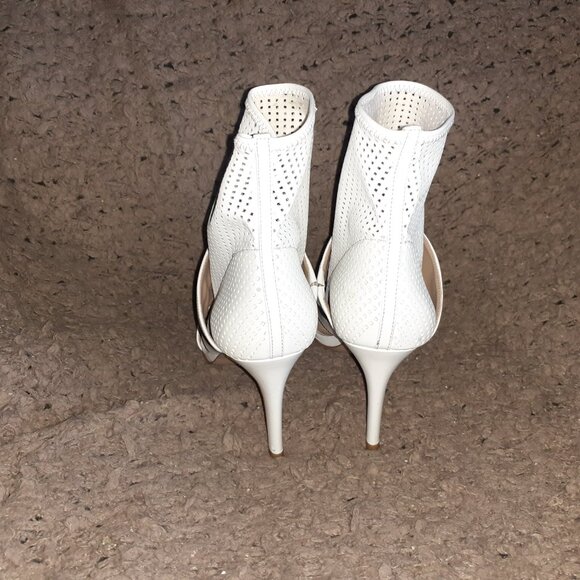 RUTHIE DAVIS X DISNEY PRINCESS-White Perforated Leather Stiletto-Sz 37-Excellent - Picture 5 of 7